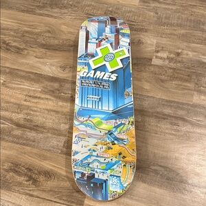 2019 Minneapolis XGames Colorful Skateboard Deck